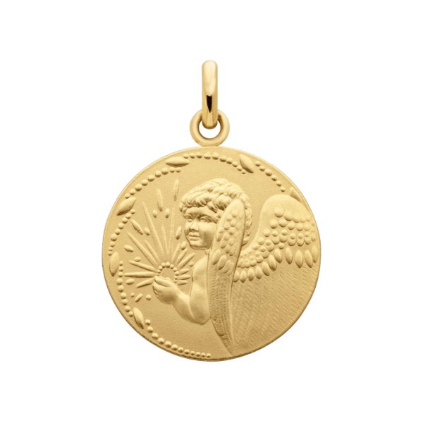 Médaille Arthus Bertrand Ange Lumière en or jaune