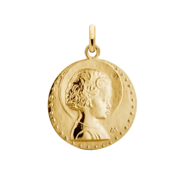 Médaille Arthus Bertrand Jésus Enfant en or jaune 18 mm