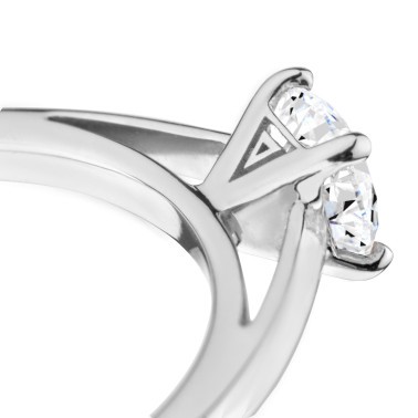 Solitaire Lepage 1922 en or blanc et diamant LES19221D50CG