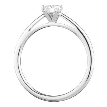 Solitaire Lepage 1922 en or blanc et diamant LES19221D50CG