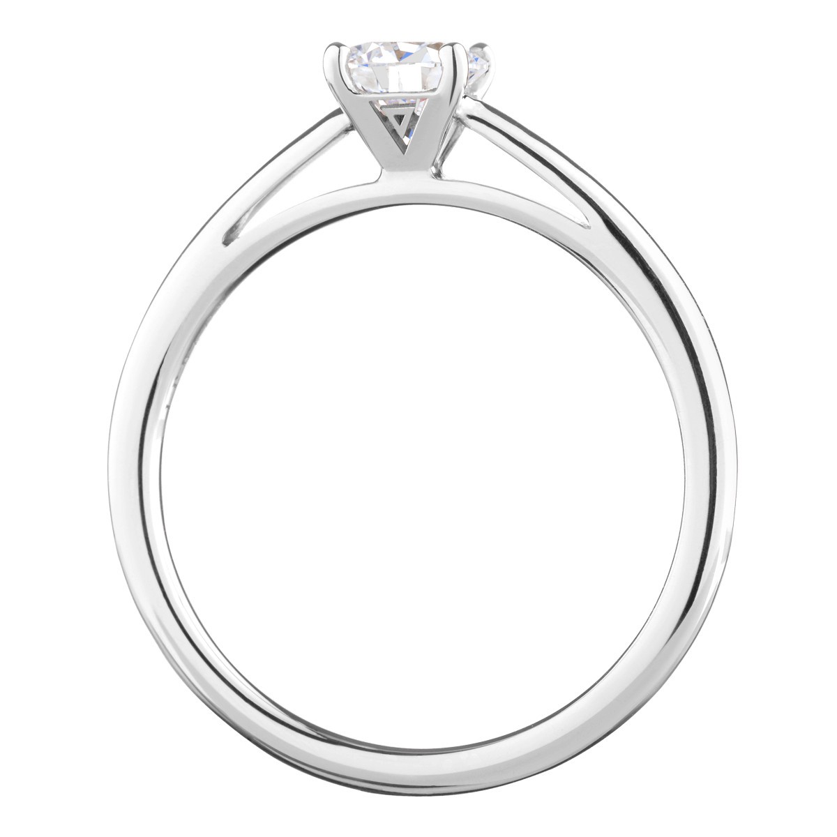 Solitaire Lepage 1922 en or blanc et diamant LES19221D50CG