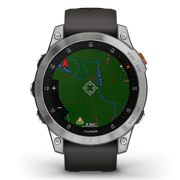 Garmin Epix (Gen 2) Steek silicone strap 010-02582-01 - Lepage
