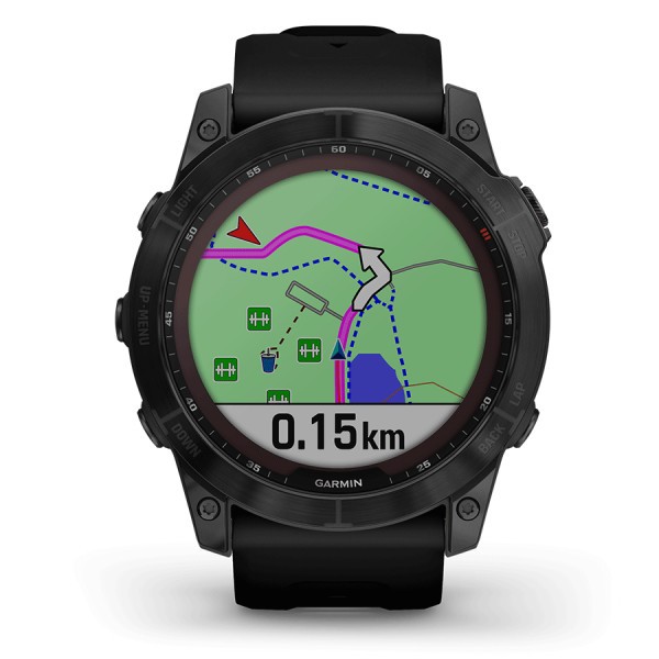 Montre Garmin F nix 7X Sapphire Solar Titane 010 02541 23 Lepage