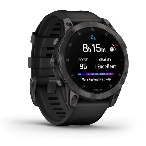 Montre Garmin Epix (Gen 2) Sapphire Titane DLC 0100258211 Lepage