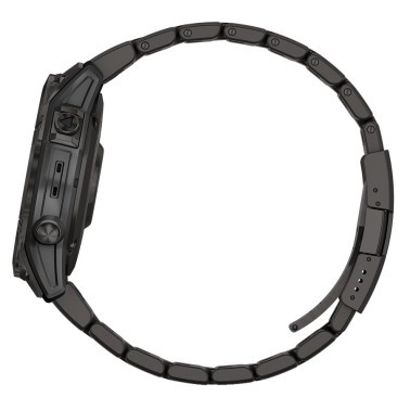 Montre Garmin Fénix 7 Sapphire Solar Titane Carbon Gray DLC bracelet titane Gray DLC 47 mm