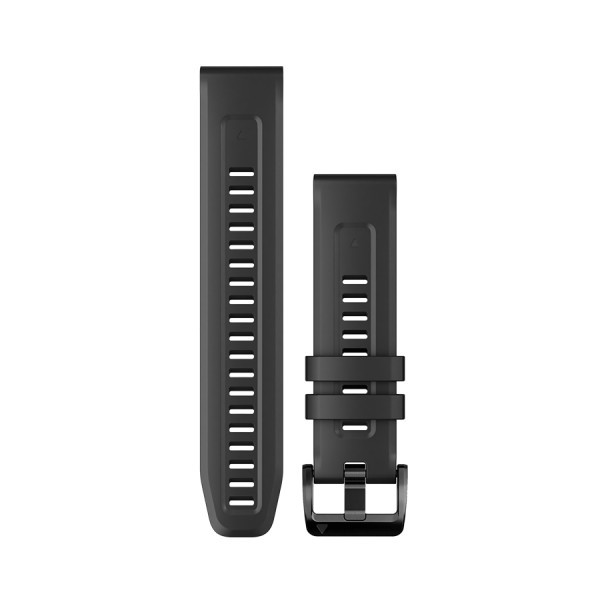 Bracelet Garmin Quickfit 22 mm silicone Noir