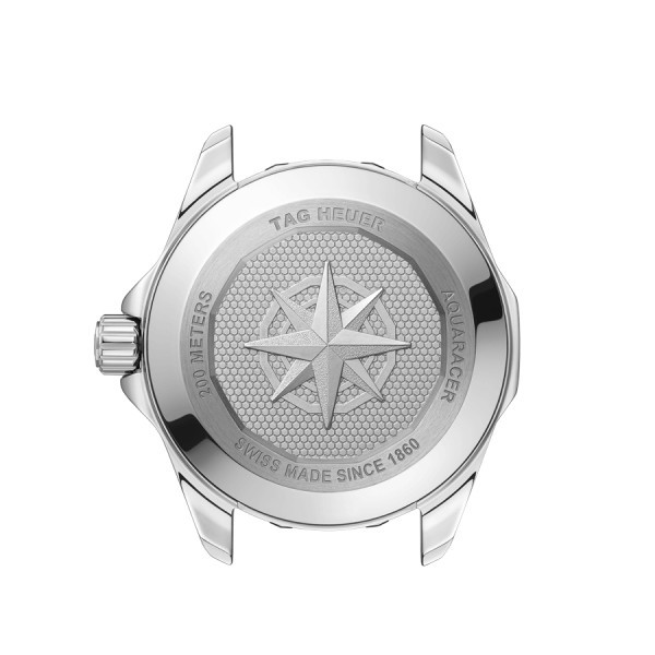 Montre TAG Heuer Aquaracer Professional 200 automatique cadran noir bracelet acier 40 mm WBP2110.BA0627