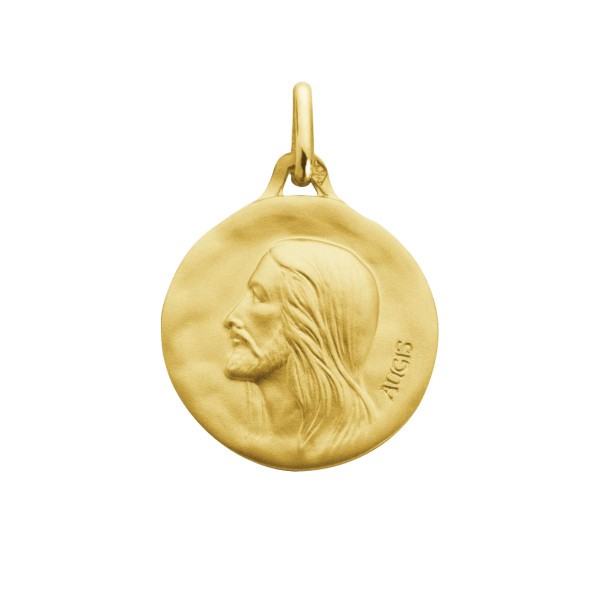 Médaille Augis Jesus Christ en or jaune 18 mm J5039X0000