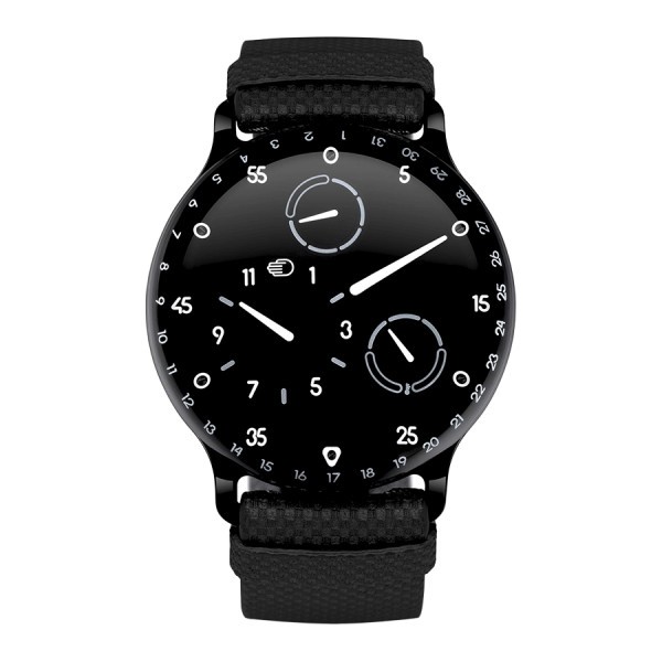 Watch Ressence Type 3 BBB titanium DLC black automatic dial black strap 44 mm