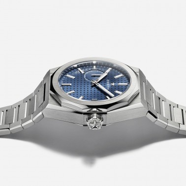 Zenith Defy Skyline El-Primero automatic watch blue dial steel bracelet 41 mm