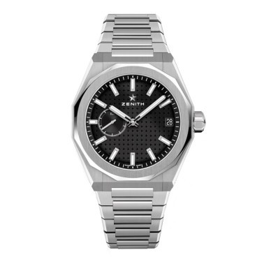 Montre Zenith Defy Skyline El-Primero automatique cadran noir bracelet acier 41 mm
