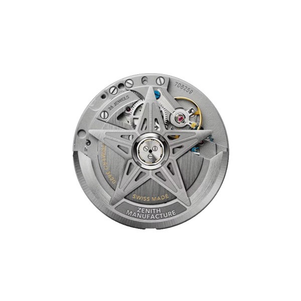 Zenith Defy Skyline El-Primero automatic watch black dial steel bracelet 41 mm
