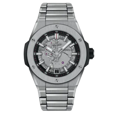 Hublot Big Bang Integral Time Only Titanium automatic watch grey dial grey titanium bracelet 40 mm 456.NX.0170.NX