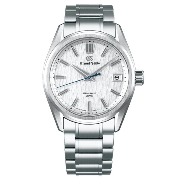 Grand Seiko Evolution 9 "White Birch" Spring Drive white dial steel bracelet 40 mm