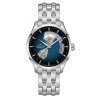 Hamilton Jazzmaster Open Heart Auto watch blue dial steel bracelet 40 mm H32675140