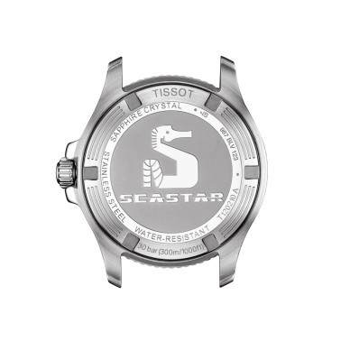 Tissot T-Sport Seastar 1000 quartz watch white dial steel bracelet 36 mm T120.210.11.011.00