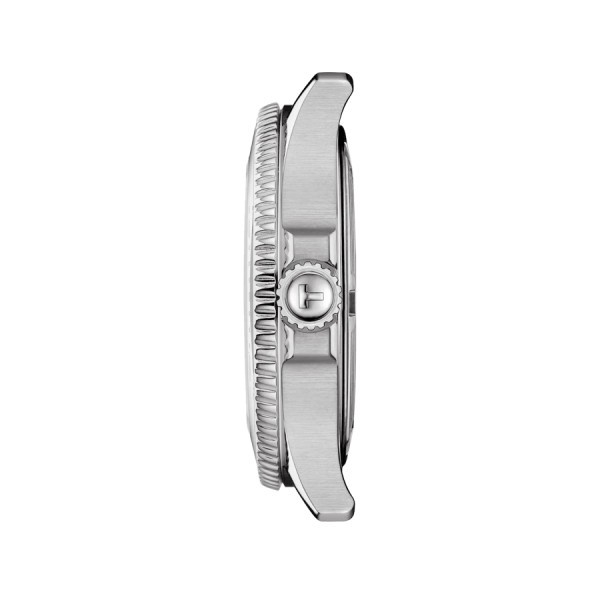 Tissot T-Sport Seastar 1000 quartz watch white dial steel bracelet 36 mm T120.210.11.011.00