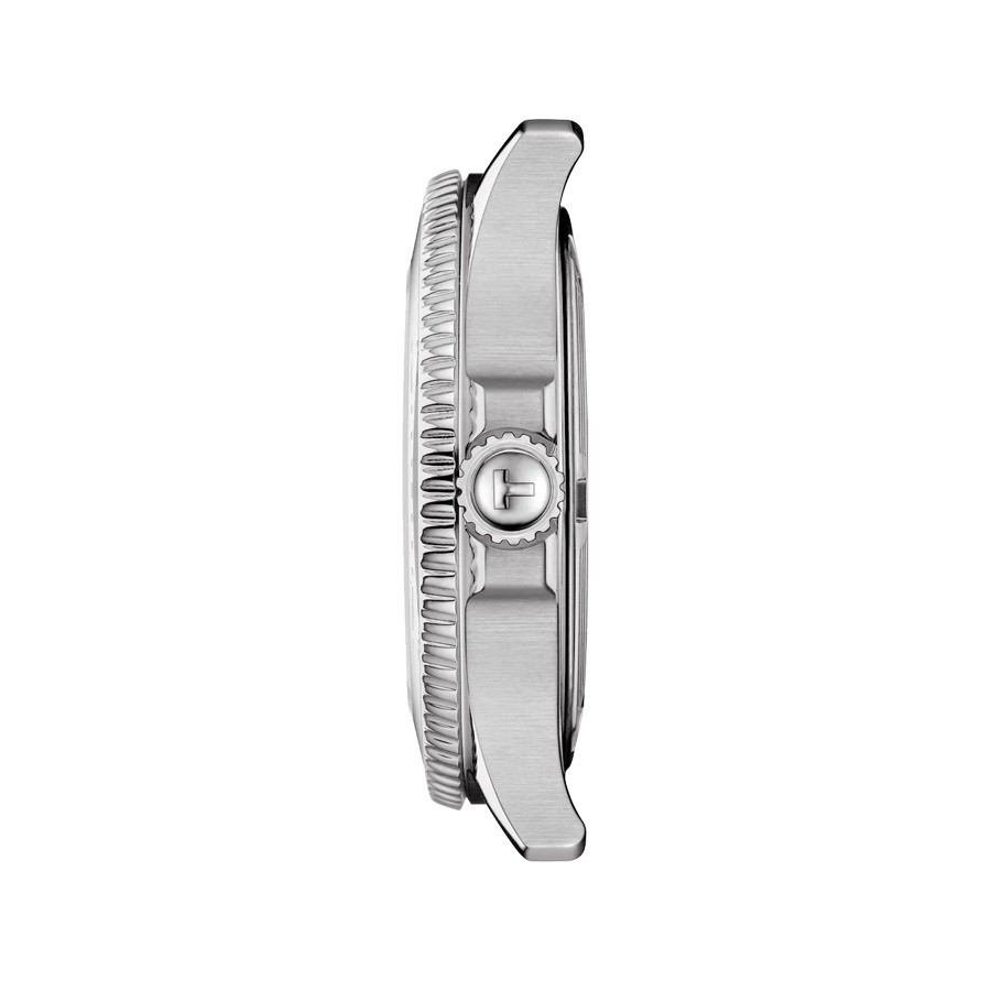 Tissot T-Sport Seastar 1000 quartz watch white dial steel bracelet 36 mm T120.210.11.011.00