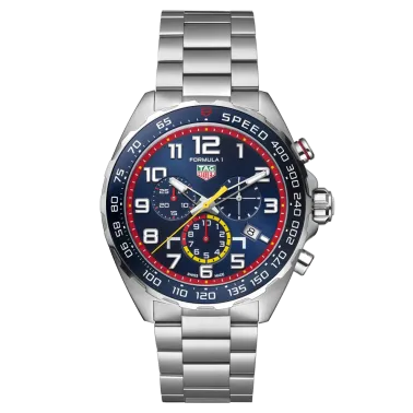 Montre TAG Heuer Formula 1 Edition Spéciale Red Bull Racing quartz cadran bleu bracelet acier 43 mm CAZ101AL.BA0842