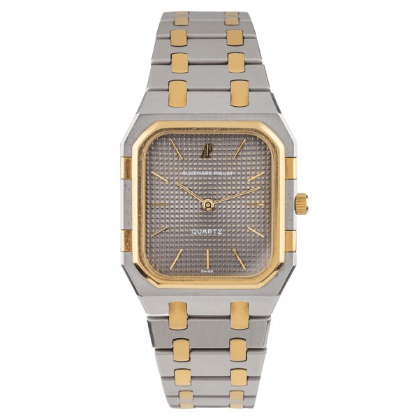 Montre Audemars Piguet Royal Oak Quartz rectangulaire Ref. 6005 circa 1980 32 x 41 mm