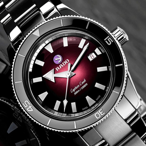 Rado red watch discount