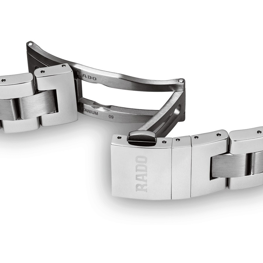 Montre Rado Captain Cook automatique cadran vert bracelet acier trois rangs 42 mm R32105313