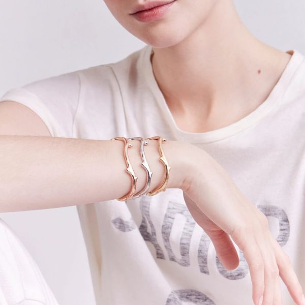 Dior Bois de Rose ブレスレット 15.5 cm DIOR | Bois de Rose ブレスレット ホワイトゴールド & ダイヤモンド