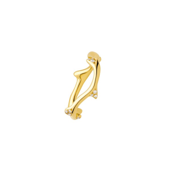 Bague Dior Bois de Rose en or jaune et diamants JBDR95034 - JBDR95033