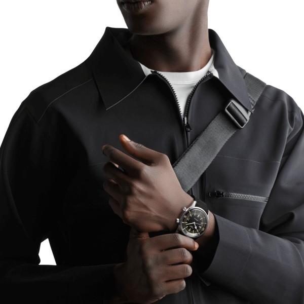 Montre Longines Heritage Diver automatique cadran noir bracelet caoutchouc 42 mm L3.774.4.50.9