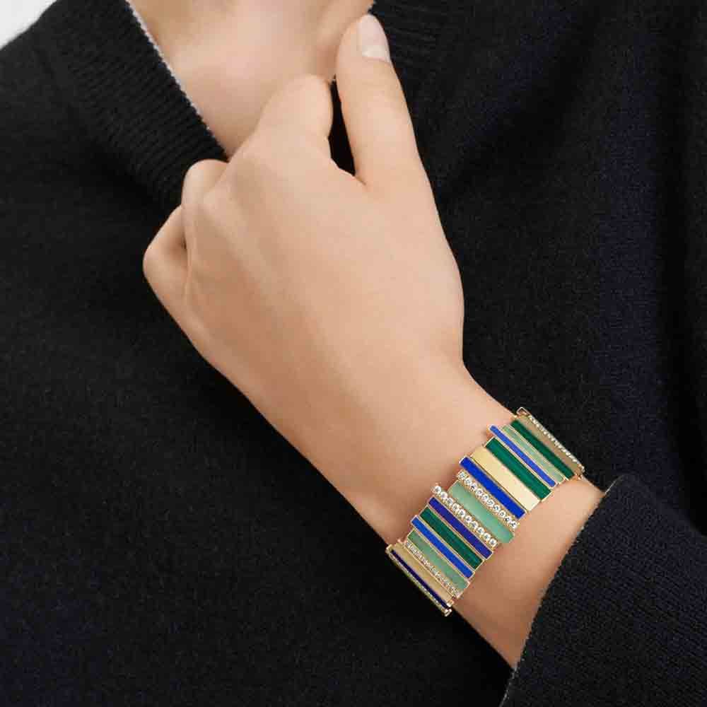 Lenue(レヌー)香りジュエリー☆Pebble Heart bracelet_3色 楽天市場】ハワイアンジュエリー 4月 誕生石 カラー トップ