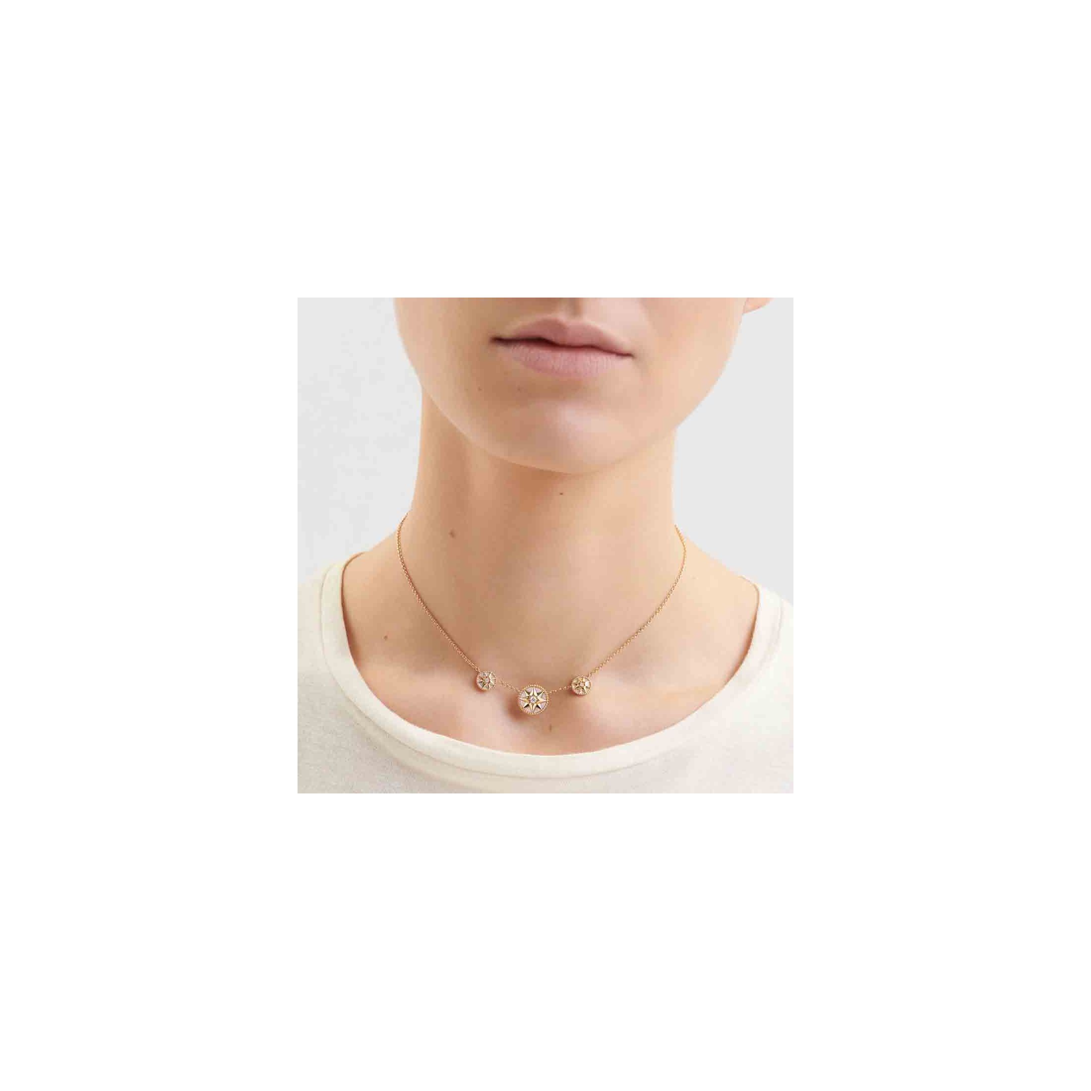 Rose des vents yellow gold necklace Dior Gold in Yellow gold - 33327261