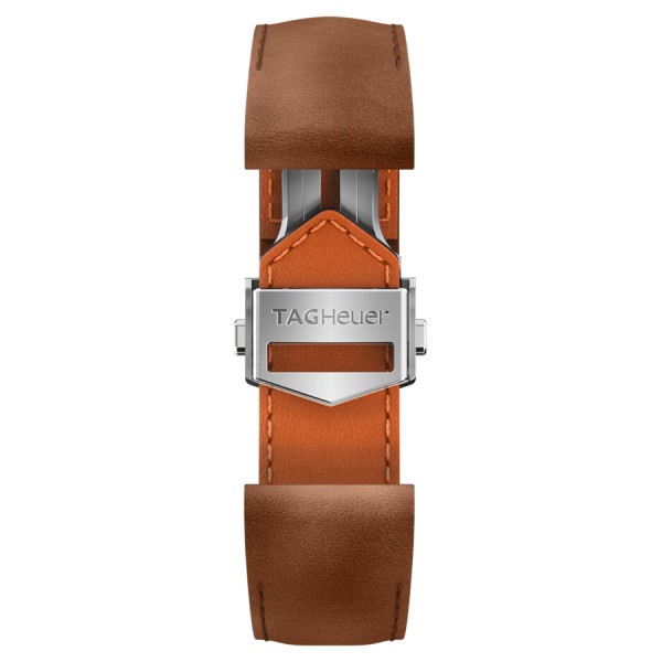 TAG Heuer Connected E4 brown leather strap 42 mm