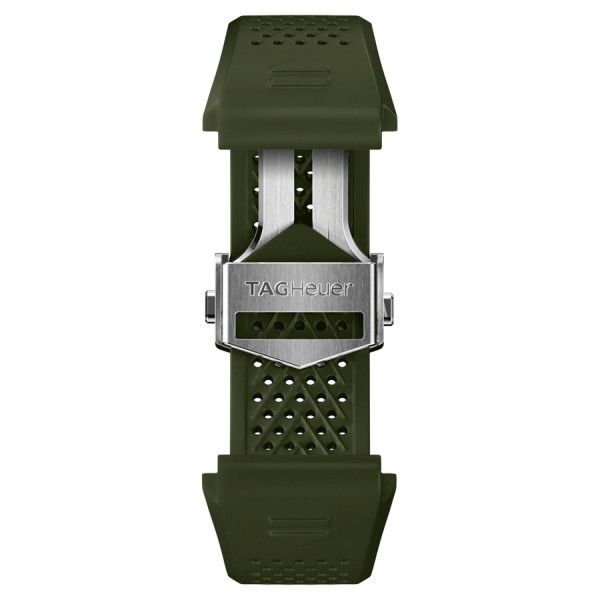TAG Heuer Connected E4 Khaki Rubber Strap 45 mm Lepage