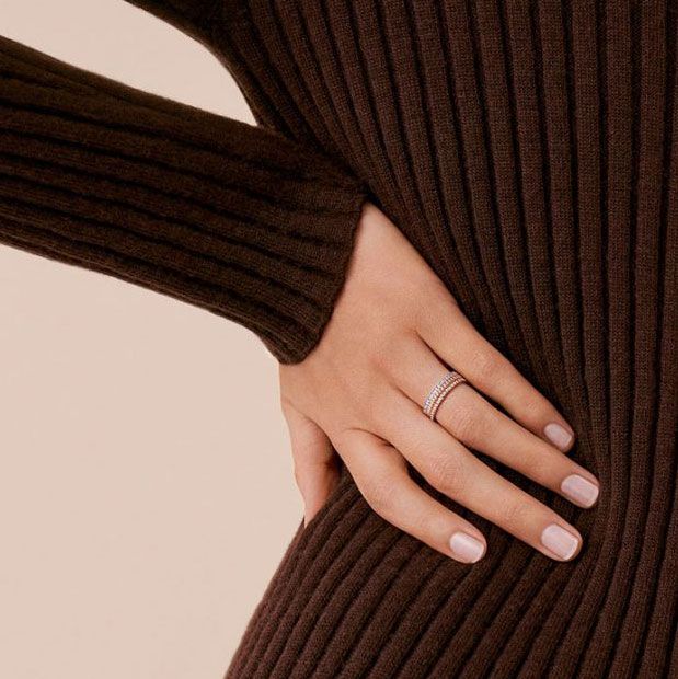 Alliance Boucheron Quatre Radiant Edition en or blanc or rose et diamants JAL00248