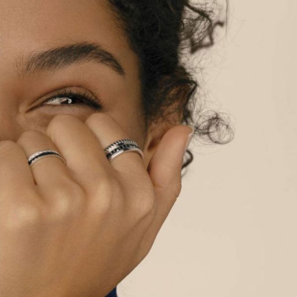 Alliance Boucheron Quatre Black Edition en or blanc PVD noir et diamants JAL00227