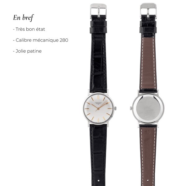 Montre Longines Calibre 280 circa 1965 34 mm