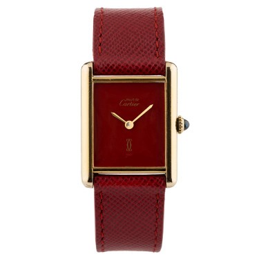 Montre Cartier Tank Must mécanique circa 1980 22 x 30 mm