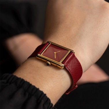 Montre Cartier Tank Must mécanique circa 1980 22 x 30 mm