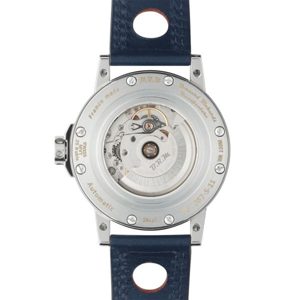 Montre BRM V6-44 "England" automatique NOS 44 mm