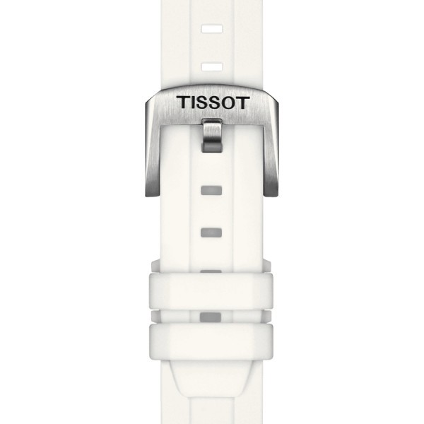 Tissot T-Sport Seastar 1000 quartz watch white dial steel bracelet 36 mm T120.210.11.011.00