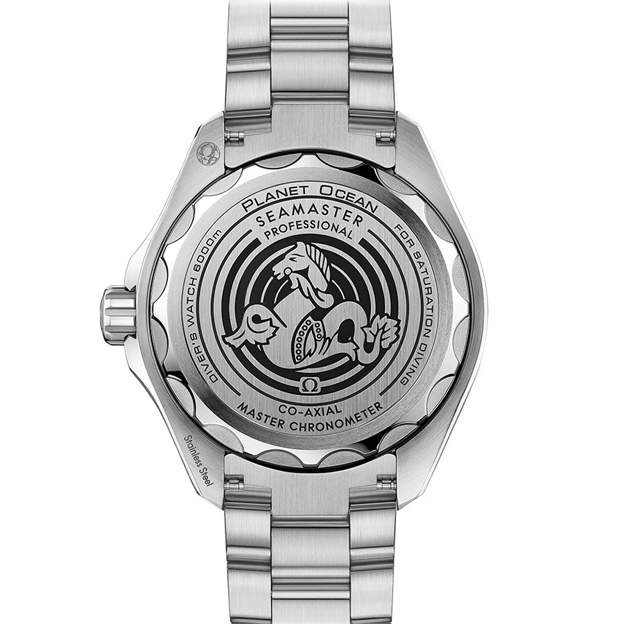 Montre Omega Seamaster Planet Ocean 6000M Ultra Deep Co-Axial cadran blanc bracelet acier 45,5 mm