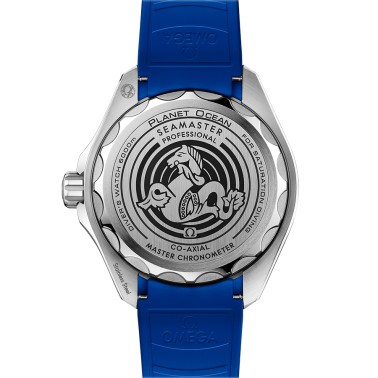 Montre Omega Seamaster Planet Ocean 6000M Ultra Deep Co-Axial cadran blanc bracelet caoutchouc 45,5 mm