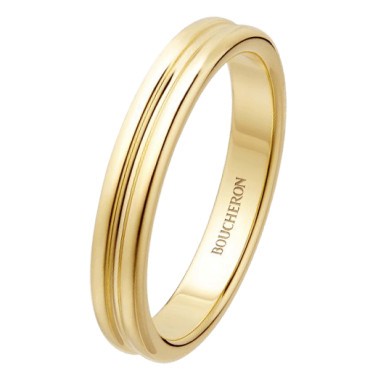 Alliance Boucheron Double Gordon en or jaune JAL00283