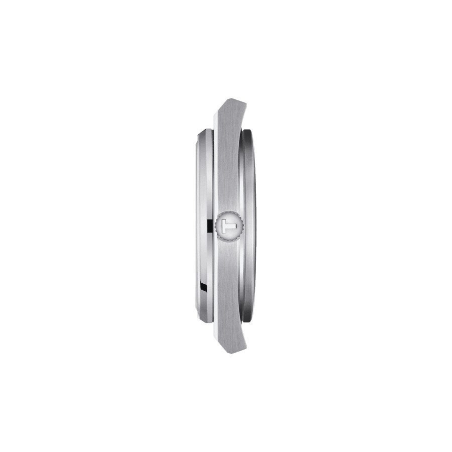 Montre Tissot T-Classic PRX quartz cadran bleu bracelet cuir bleu 40 mm T137.410.16.041.00