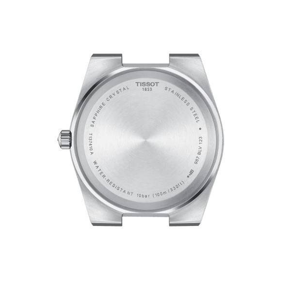 Montre Tissot T-Classic PRX quartz cadran bleu bracelet cuir bleu 40 mm T137.410.16.041.00