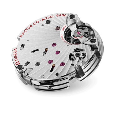 Montre Omega Speedmaster '57 Co-Axial Master Chronometer cadran noir bracelet cuir 40,5 mm