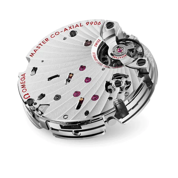 Omega Speedmaster '57 Co-Axial Master Chronometer blue dial leather strap 40.5 mm