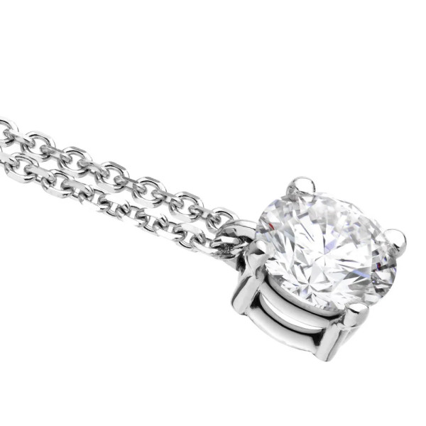 Lepage Chéri necklace in white gold and diamond
