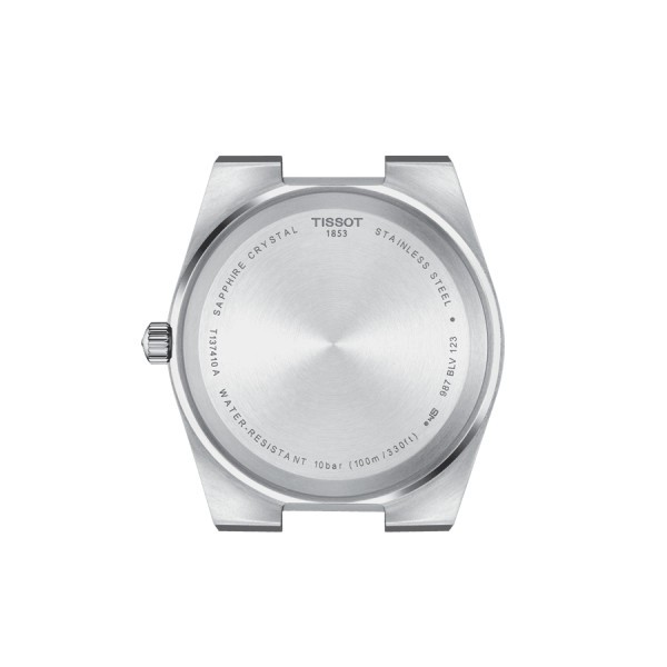 Tissot PRX quartz watch green dial steel bracelet 40 mm T137.410.11.091.00