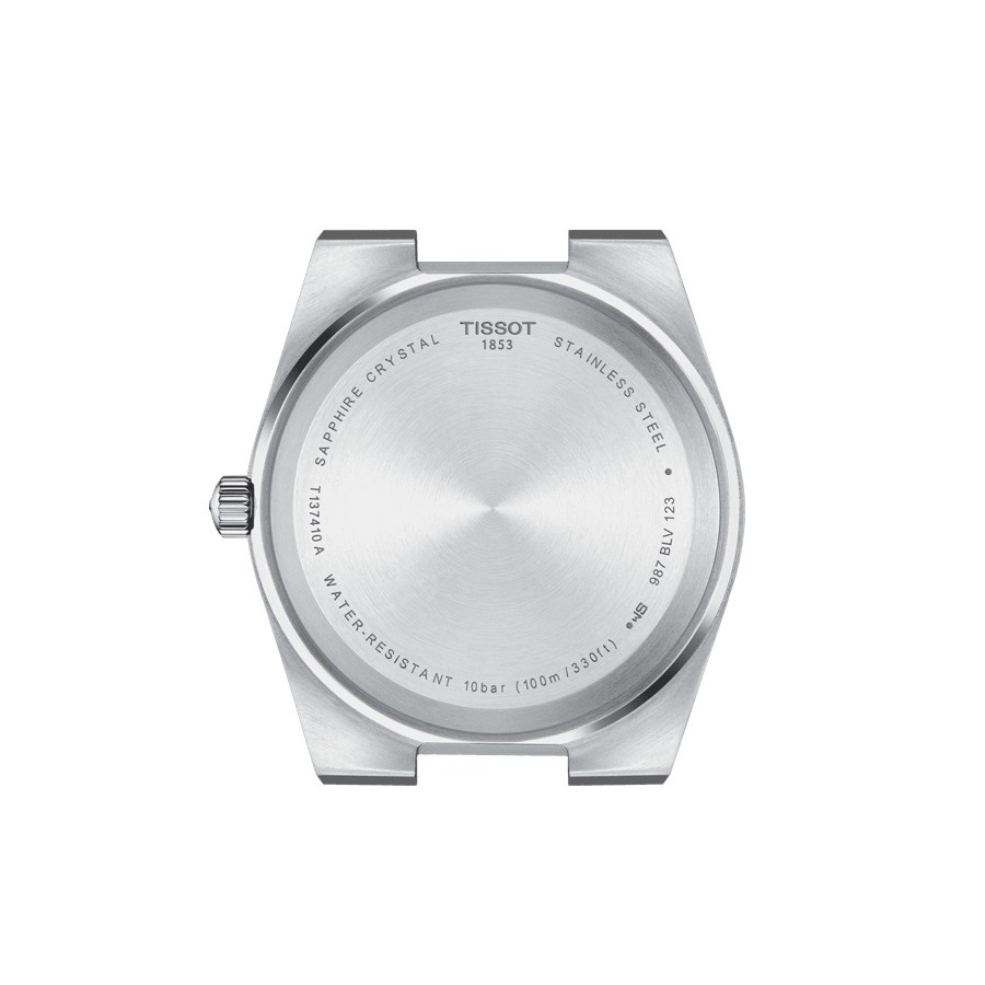 Tissot PRX quartz watch green dial steel bracelet 40 mm T137.410.11.091.00